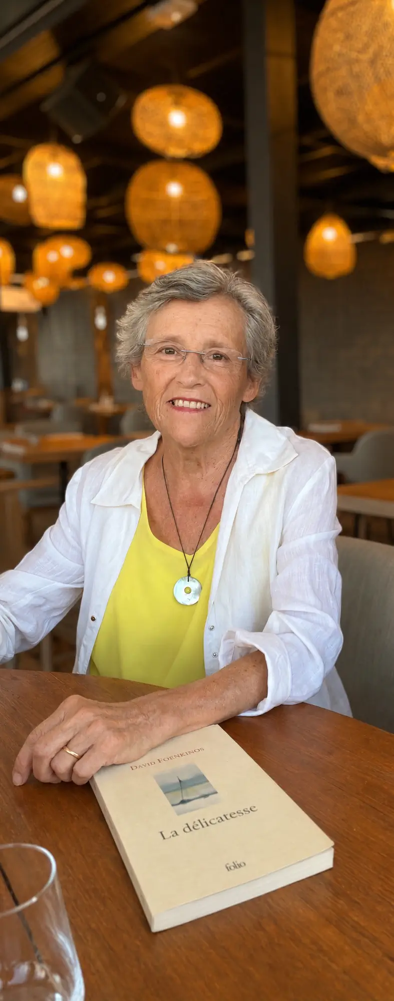 Portrait de Thérèse au Domaine Les Noyers